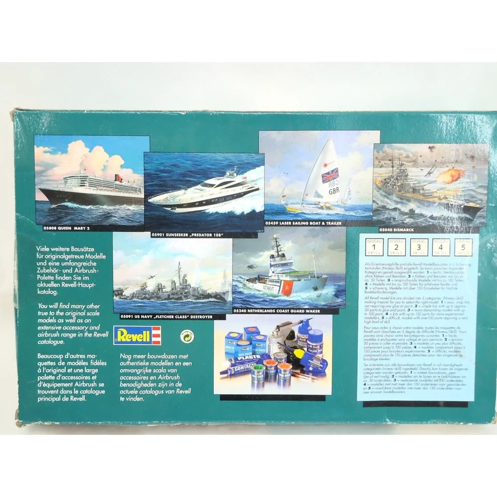 Revell Model Whaling Tall Ship Charles W. Morgan Boat 05094  NEW SEALED